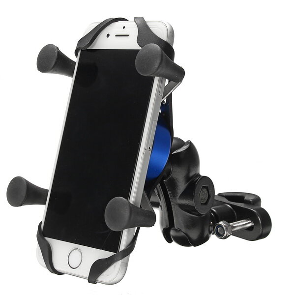 4-6 inch x-type telefoon GPS aluminiumlegering houder handgreep achteraanzicht spiegel e-scooters mo