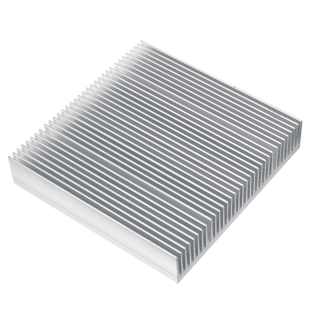 102*100*20mm Aluminium Heatsink Cooling Pad voor High Power LED IC Chip Cooler Radiator Koellichaam