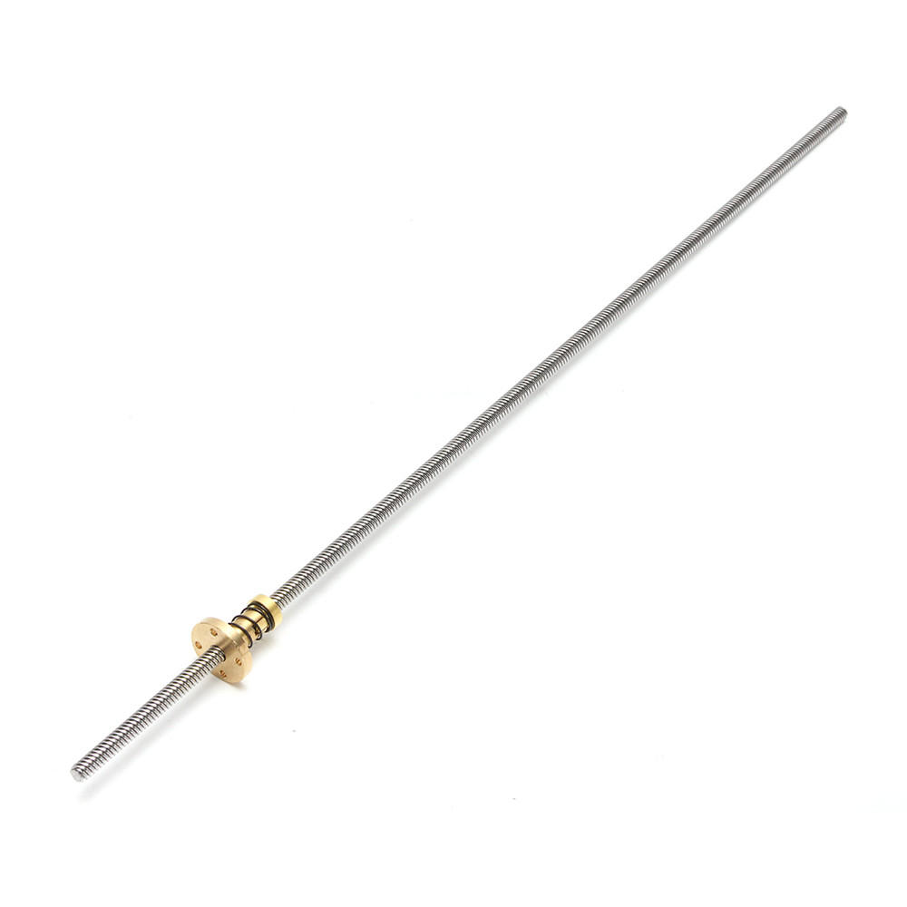 

Machifit 8mm T8 600mm Lead Screw Trapezoidal Acme Rod with Anti-Backlash Nut CNC Parts