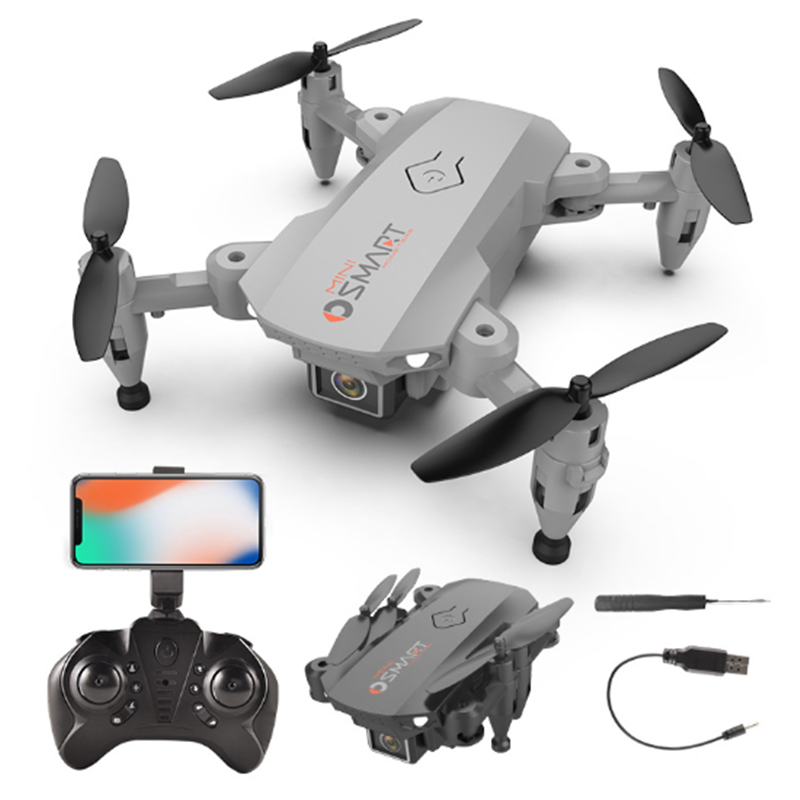 

L23 2.4G 4CH WIFI FPV with 4K HD Dual Camera 10mins Flight Time Altitude Hold Foldable RC Drone Quadcopter RTF