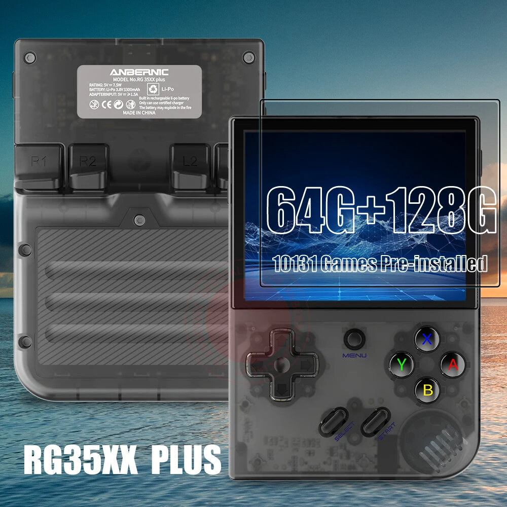 Console portable RG35XX - Grise - 64G