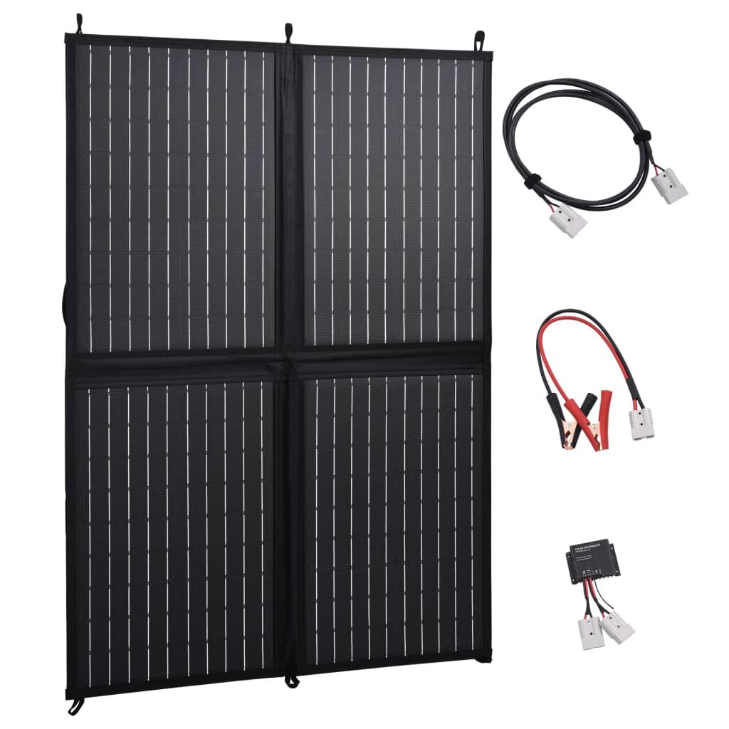 [EU Direct] 100W Foldable Solar Panel 12V Monocrystalline Solar Charger Panel With PWM Controller Battery Charging