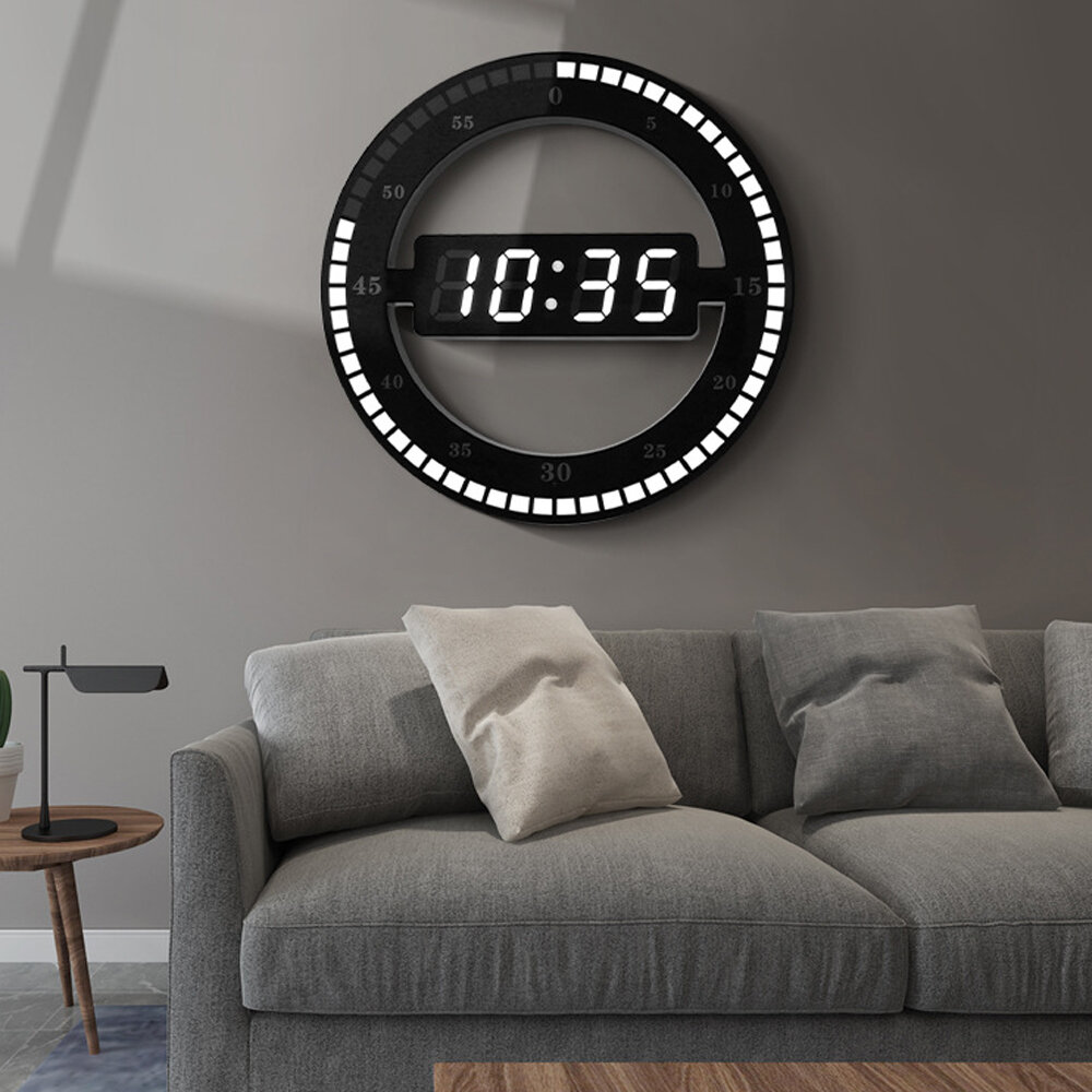 best price,inch,led,ring,wall,clock,eu,discount