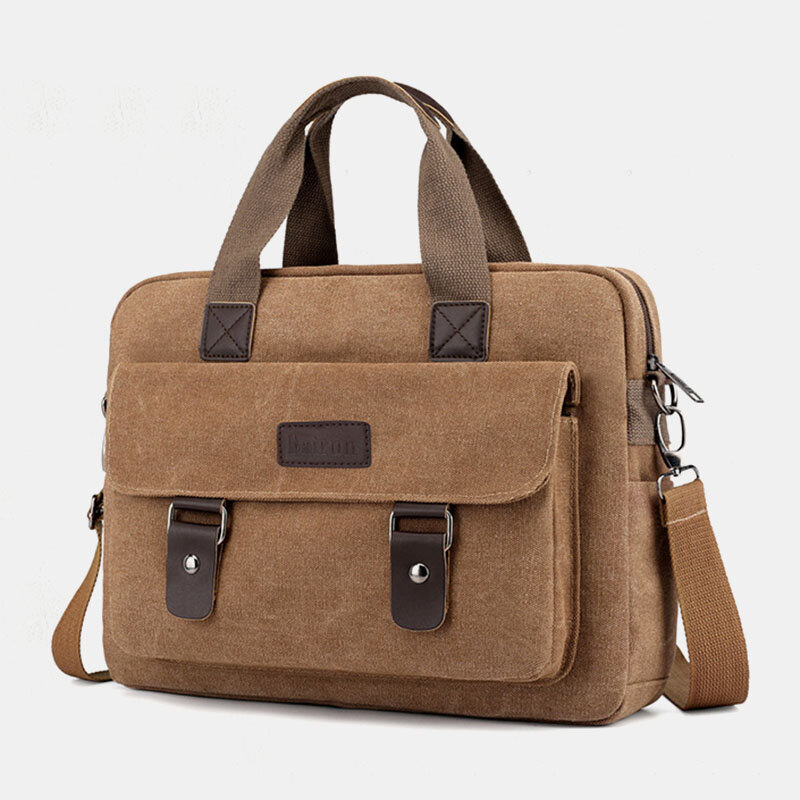 Men Large Capacity Handbag Shoulder Bag Crossbody Bag