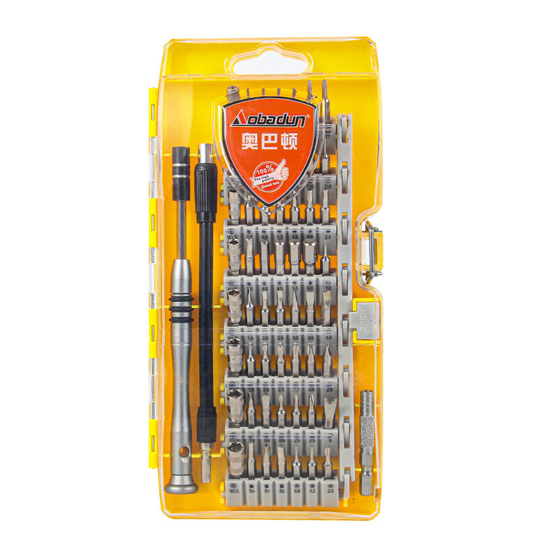 

OBADUN 58-IN-1 Multifunctional Professional Precision Screwdriver Set for Electronics Mobile Phone Notebook Watch Disass