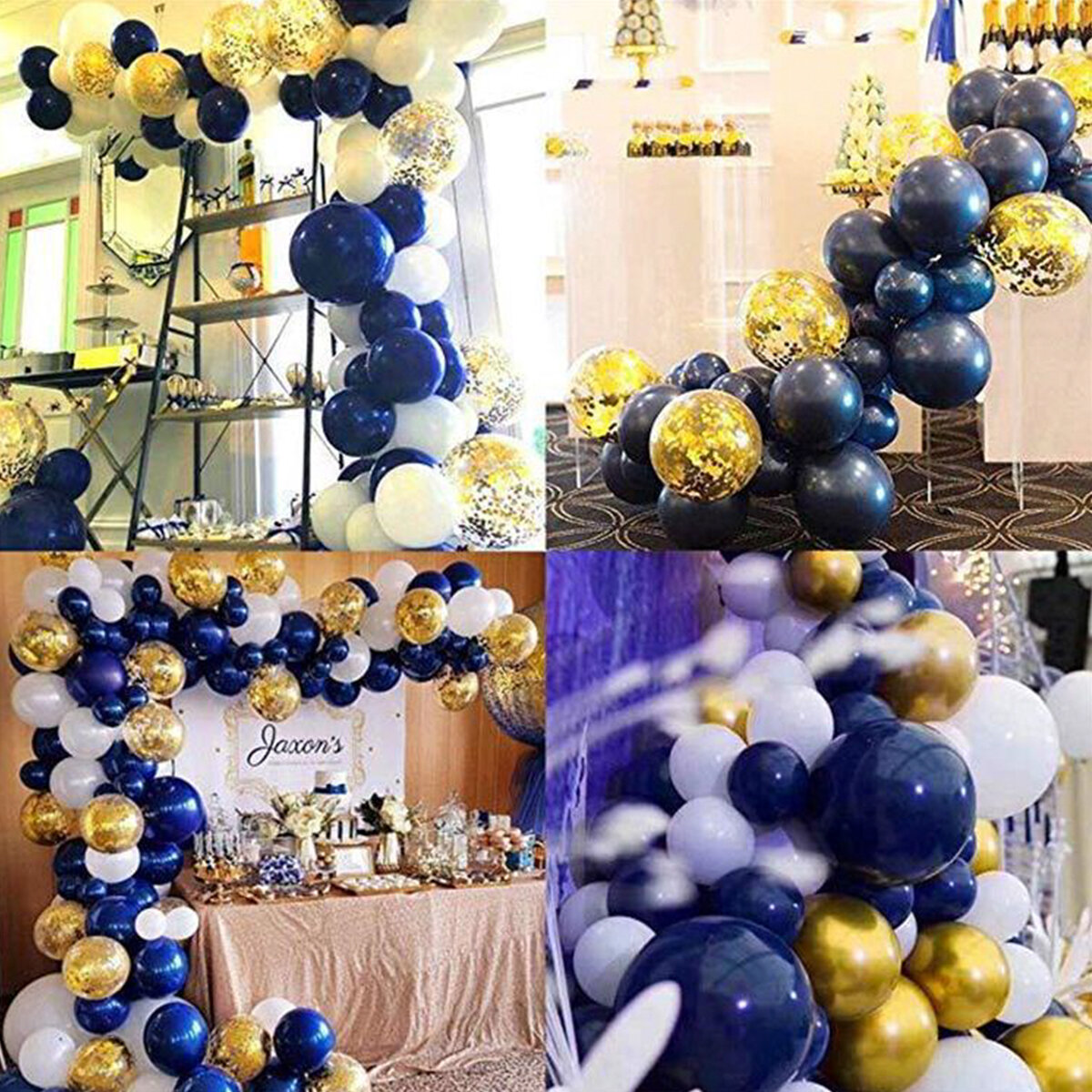 61 STKS DIY Latex Ballonnen Set Verjaardagsfeestje Bruiloft Garland Decoratie: