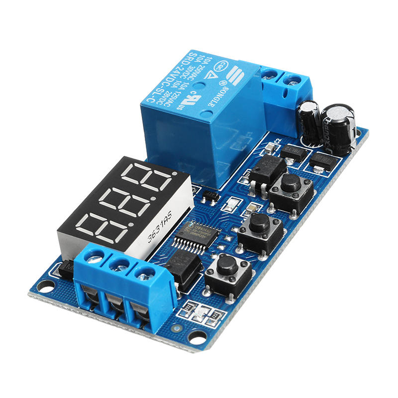 

24V Adjustable Pulse Trigger Delay Cycle Timer Delay Switch Relay Control Module