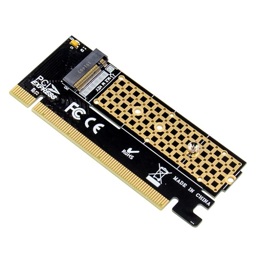 M. 2 NVME naar PCIe-adapterkaart PCI-E X16 M.2 SSD-uitbreidingskaart voor harde schijf
