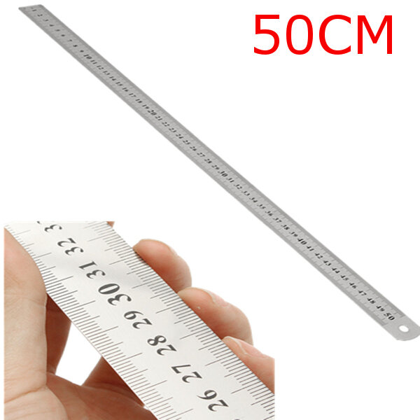 Profondità di misura Righello DOPPIA SCALA elevata durezza portatile ad alta precisione 0 ~ 50mm 