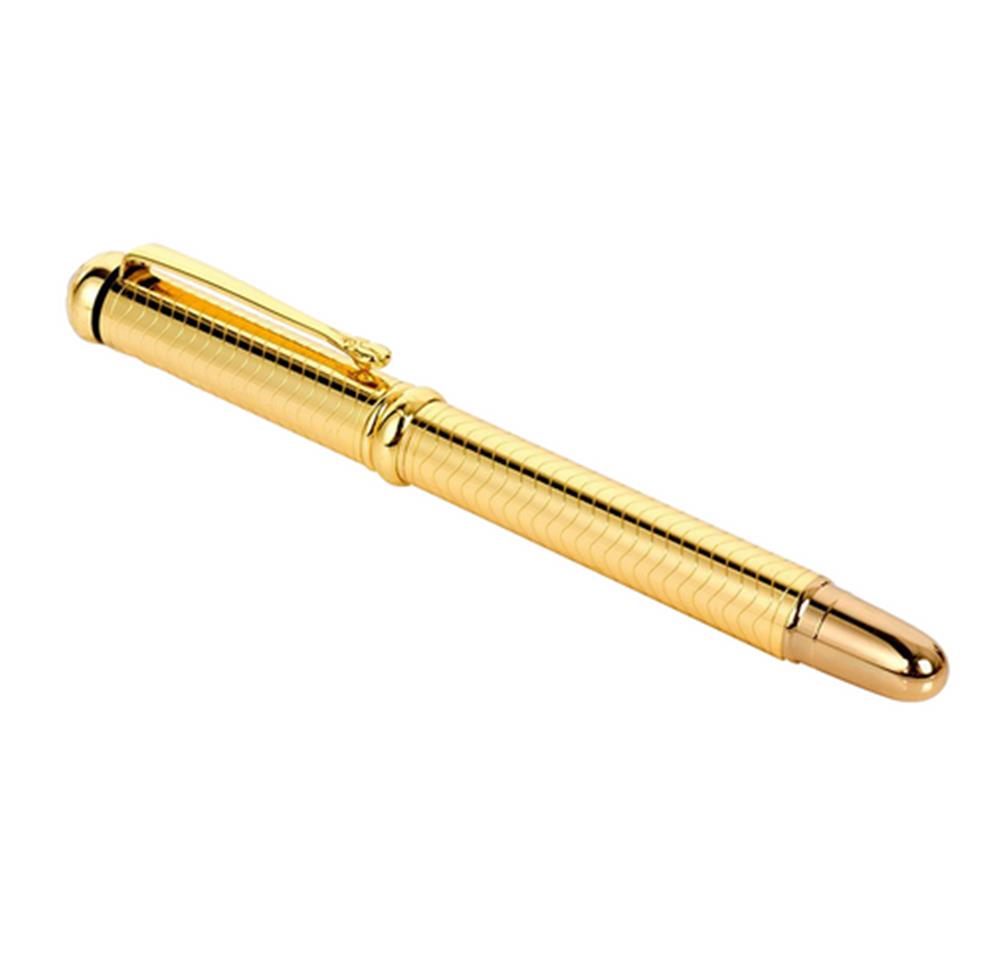 

LUOSHI 765 Fountain Pen 0.7mm Gold Plated Carved Medium Nib