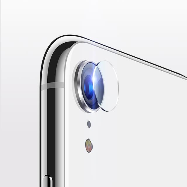 2-pack Cafele Gehard glazen camerabeschermer achterzijde voor iPhone XR