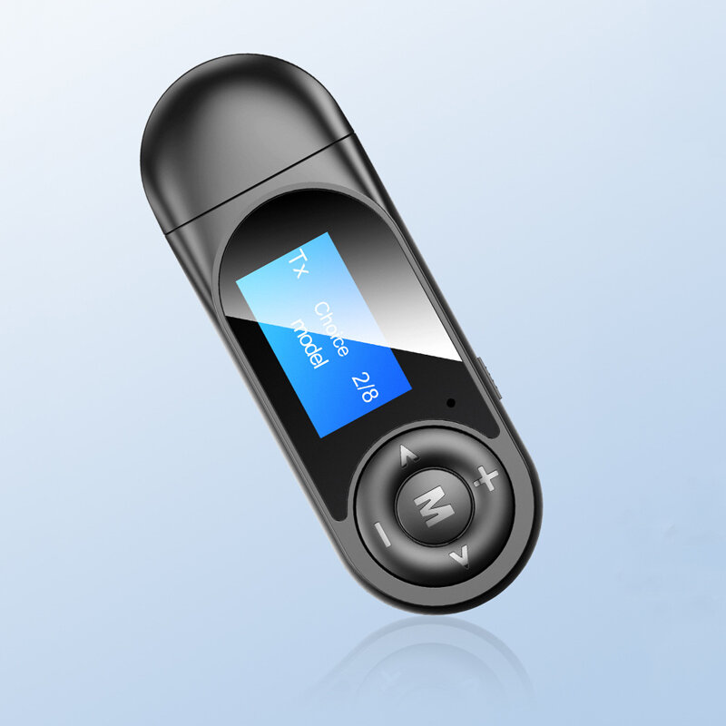 

Bakeey LCD Цифровой Дисплей Bluetooth-адаптер Адаптер громкой связи Bluetooth стерео Приемник Передатчик для Авто