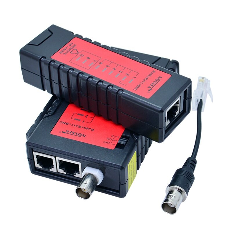 

NOYAFA NF-468B Высокое качество сетевой кабель LAN Провод тестер RJ45 RJ11 RJ12 BNC CAT5 кабель трекер Провод трекер