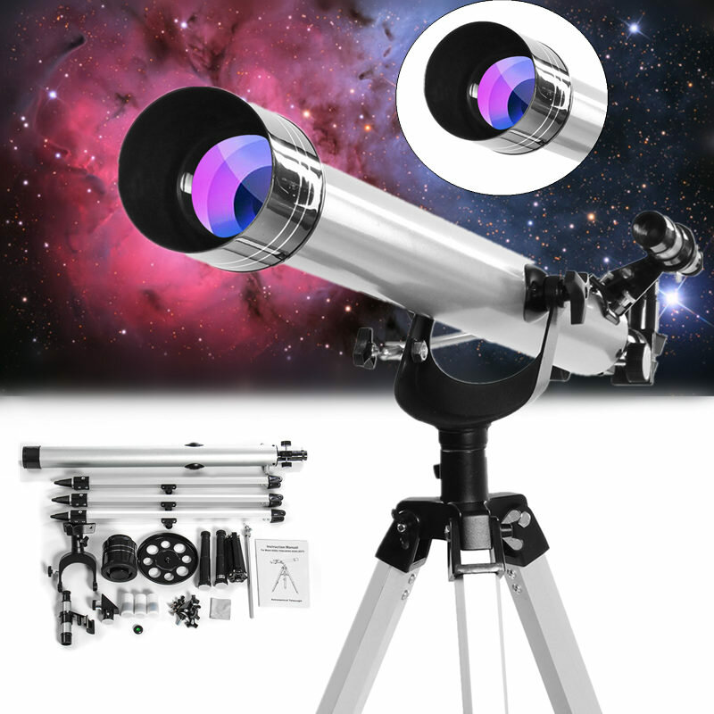 675x Powiększony teleskop astronomicznego powiększenia refrakcji do obserwacji niebieskich przestrzeni