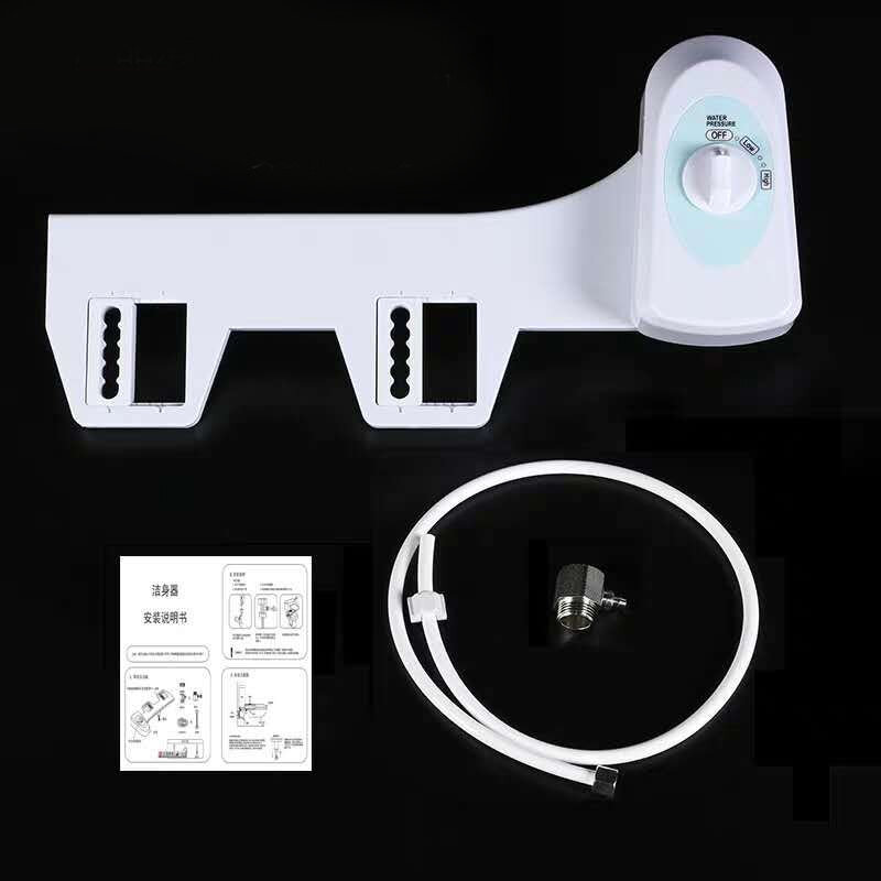 1/2 "niet-elektrische slimme badkamer bidet toiletbril met sproeiers