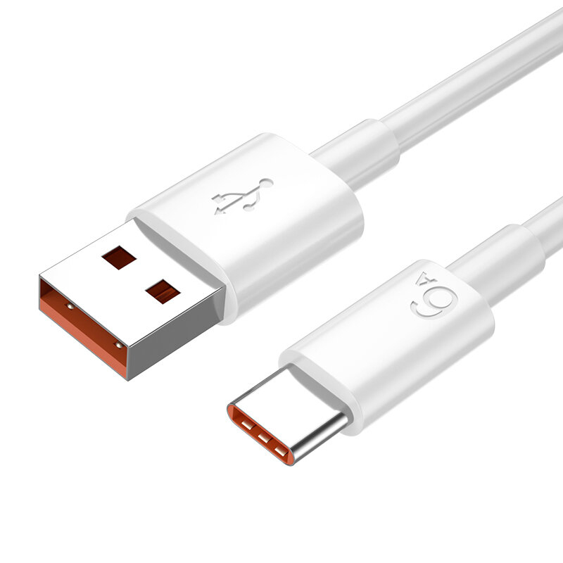 

66W USB-A to Type-C Cable QC4.0 SCP FCP Fast Charging Data Transmission Copper Core Line 0.25M/1M/1.5M/2M Long for Samsu