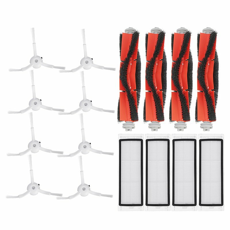 

16pcs Replacements for Roborock S50 S51 S5 MAX S6 Xiaomi 1S Vacuum Cleaner Parts Accessories Side Brushes*8 HEPA Filters