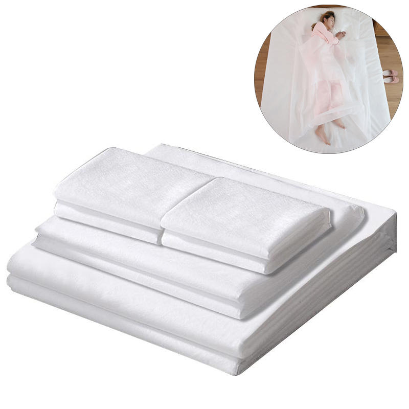 IPRee® Disposable Sleeping Bag Non-woven Sleeping Pad Sheet Pillowcase Quilt Cover Travel Hotel