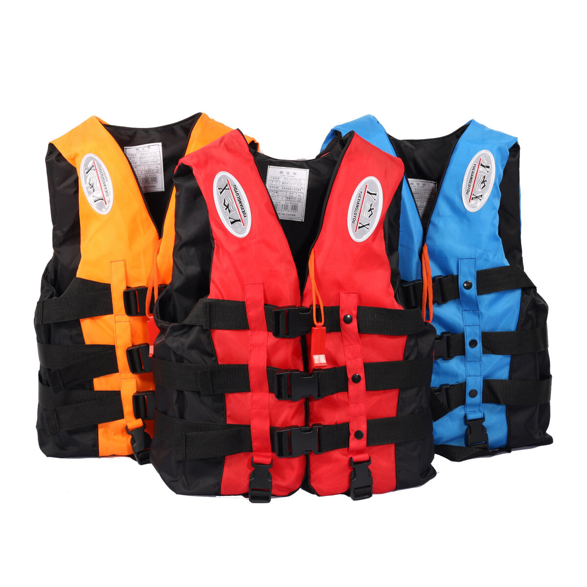 DIY Safe Youth Kids Universal Polyester Life Jacket Swimming Boating Ski Vest #B 
