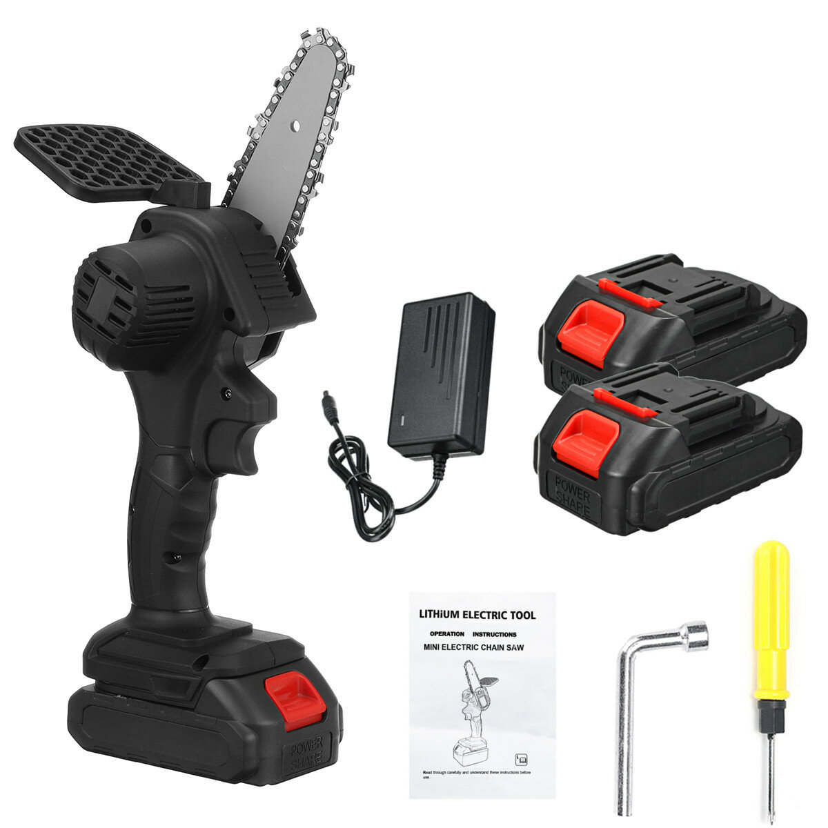 best price,4inch,cordless,electric,chain,saw,with,batteries,eu,discount