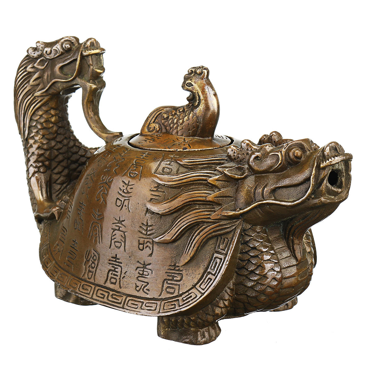 Chinese Old copper handmade Wealth elephant Home decoration