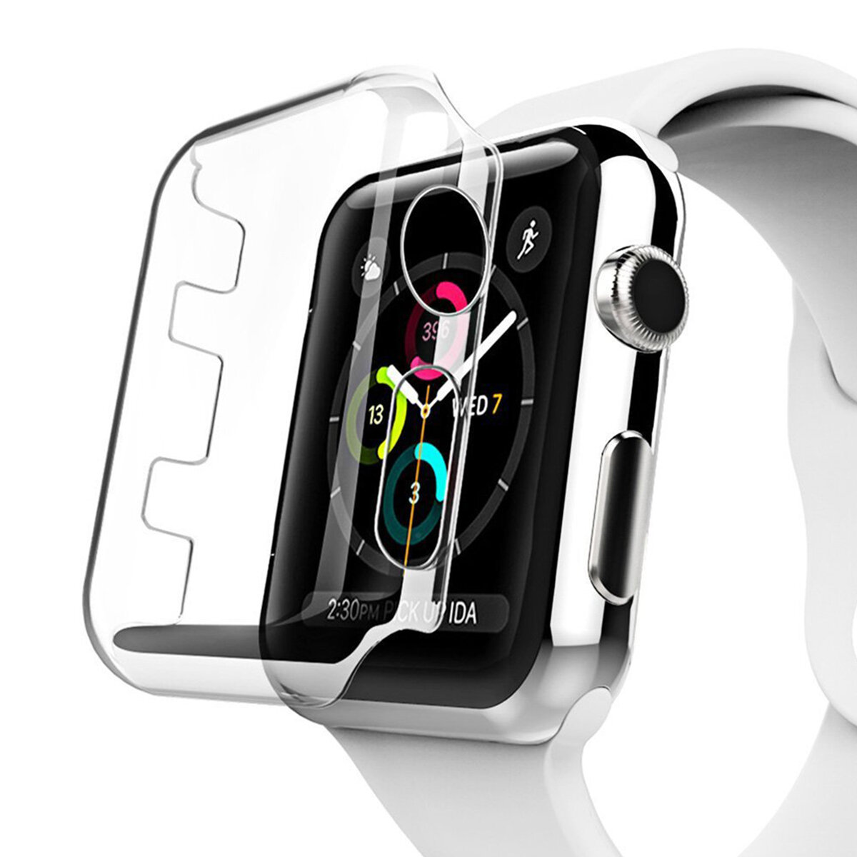 Bakeey PC Transparante beschermfolie voor Apple Watch 4 Smart Watch