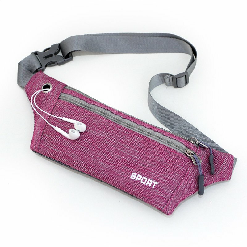 Dames 5,5 inch Nylon sport heuptas crossbody tas voor dames voor iPhone 7/7 / 6s Plus Samsung
