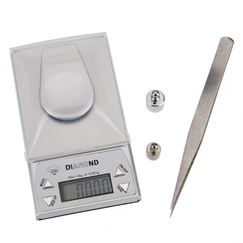 0001g 10g Mini High Precision Jewelry Weighing Scales
