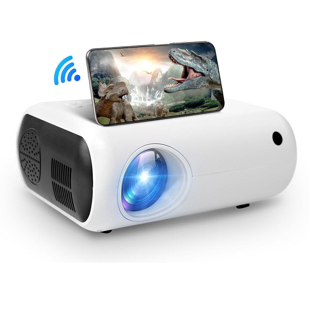 Στα 88,39€ από αποθήκη Κίνας | Thundeal TD50 Mini Projector Portable WiFi Cast Screen Home Cinema For 1080P Supported Video LED TV Projector 5500 Lumens Beamer Home Cinema Beamer