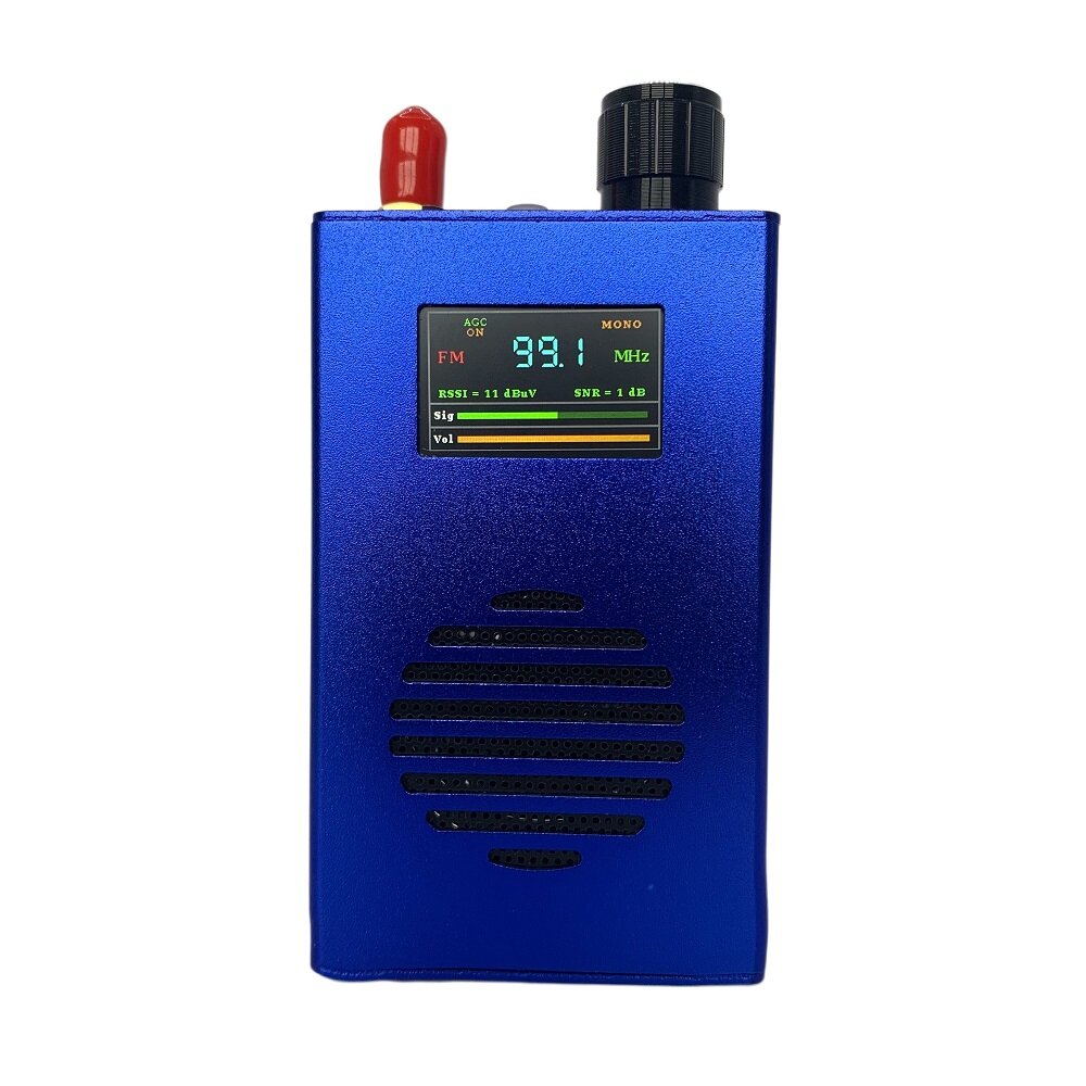 SI4732 SSB 150K-30MHZ FM 64M-108MHZ Color LCD Display DSP Radio Receiver Built-in Battery