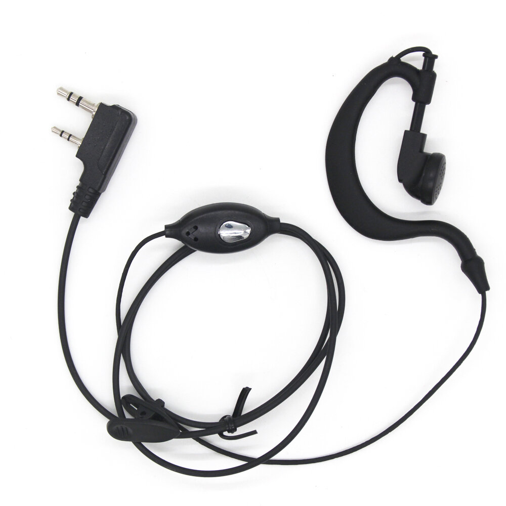 

PTT Mic Headphone Walkie Talkie Earpiece Headset For Baofeng UV-5R UV-5RE UV-6R BF-888S Ksun For Kenwood CB Two Way Radi
