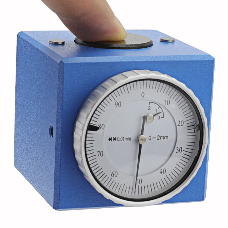 0 2mm Magnetic Z Axis Tool Dial Zero Presetter Gauge Offset CNC Metric Range 0 2 mm