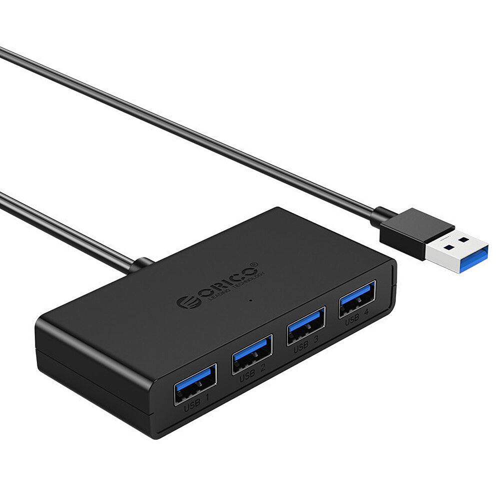 ORICO G11-H4-U3 4 порта USB3.0 концентратор USB разветвитель конвертер 5 Гбит / с Micro USB источник питания OTG функция