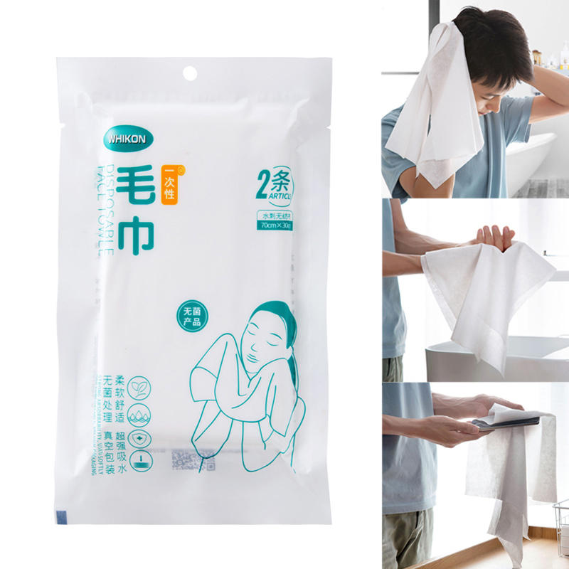 IPRee® 2Pcs / Pack Одноразовый Полотенце Супер водопоглощающий нетканый чистящий крем для лица Face Washcloth