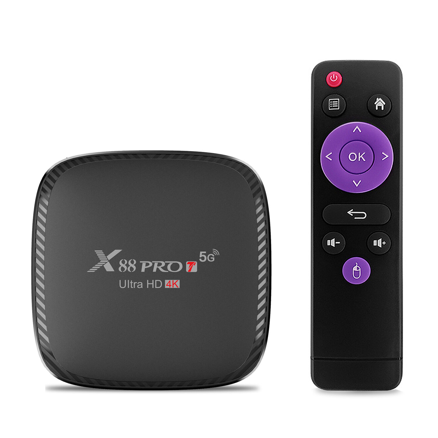 2020 X88 Pro Android 9.0 TV Box 4GB+128GB cuatro núcleos HD Media Player doble wifi reino unido 