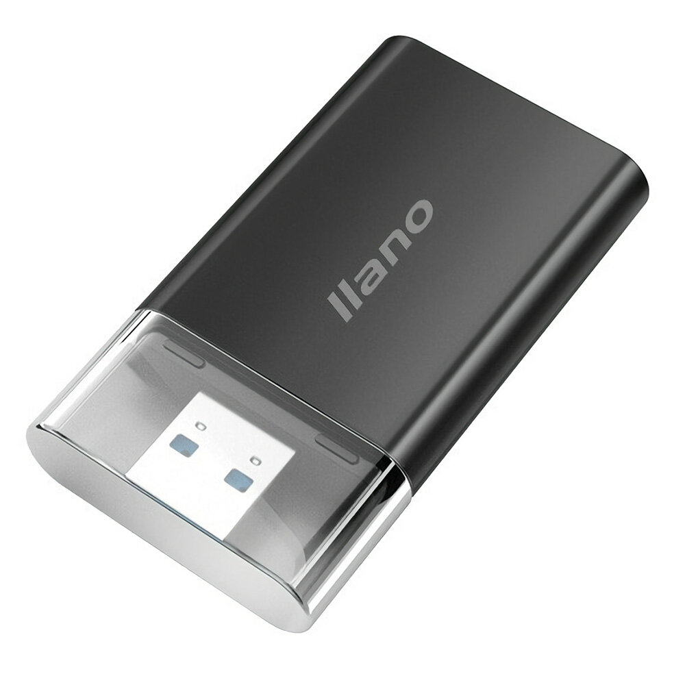 LLANO USB 3.0 Card Reader SD + TF Two-in-one Card Reader 5.0Gbps Support 512G Read LJN-CC1024
