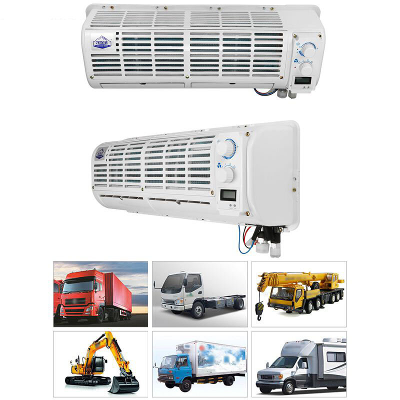 

12V/24V Car Large Air Conditioner Multifunction Wall-mounted Digital Display Automobile Refrigeration Evaporator for Car