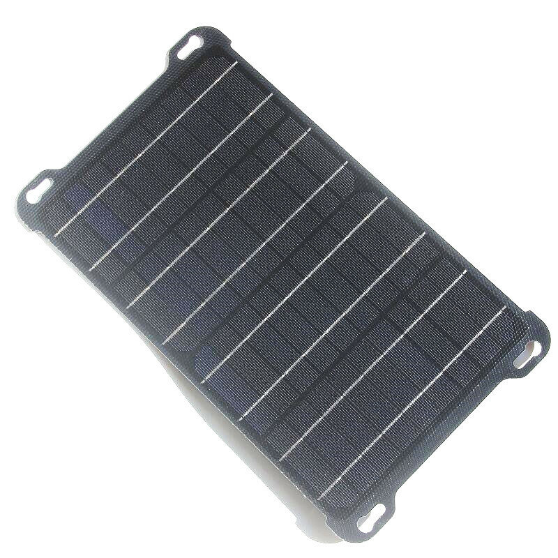 15W 5V/18V ETFE zonnepaneel mobiele telefoon batterijlader Type-C USB DC-uitgang waterdicht