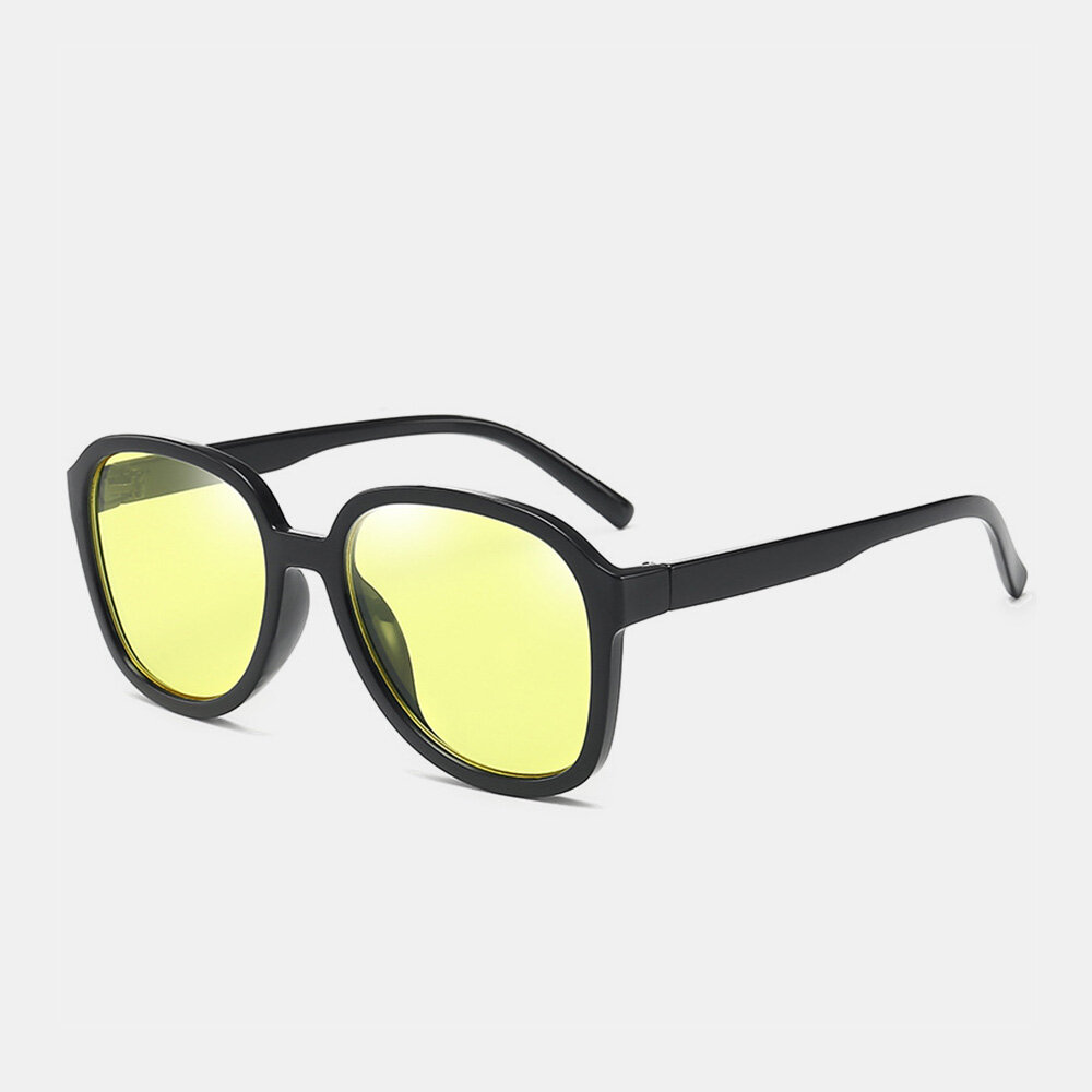 Unisex PC-zonnebril met volledig frame en getinte lens UV Bescherming Modebril