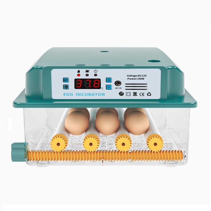 6 eieren Incubator Ei Incubator Volautomatische Incubator Huishoudelijke Broedmachine Temperatuurreg