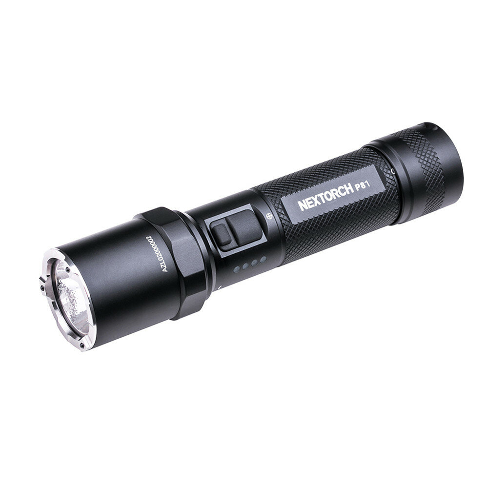 NEXTORCH P81 2600LM Flashlight 5 Modes Adjustable Type-C Rechargeable Waterproof Mini Pocket Tactica