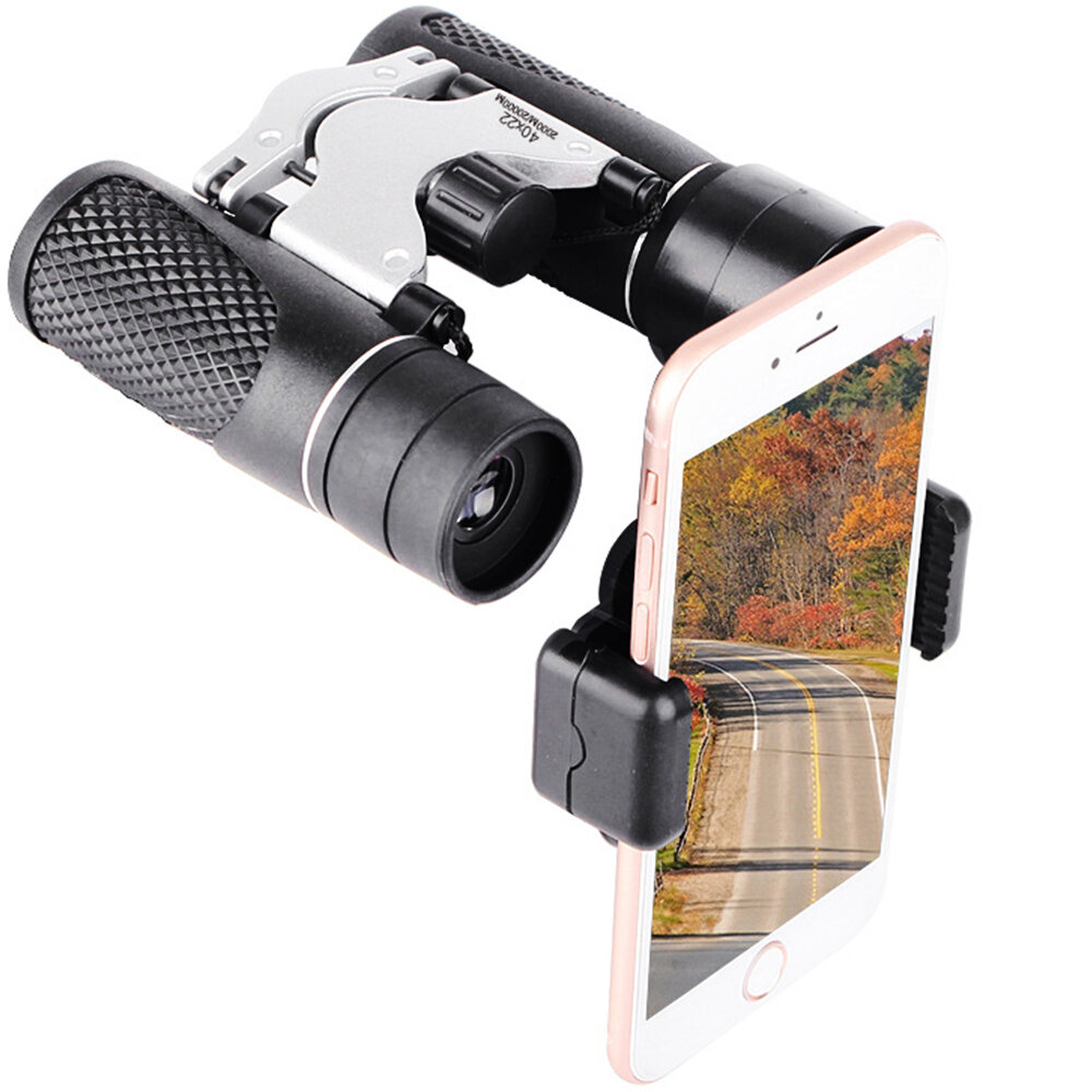 8x22 telescopio ottico HD BAK4 mini telescopio binoculare portatile per campeggio viaggi di caccia