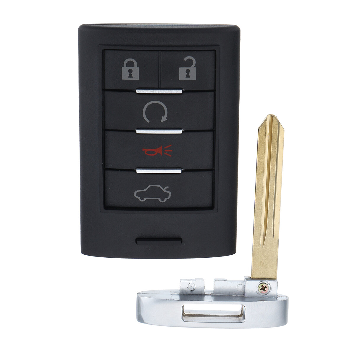 

5 Кнопка Дистанционный Key Fob Keyless Entry Shell C Клинок для Cadillac CTS DTS STS XTS