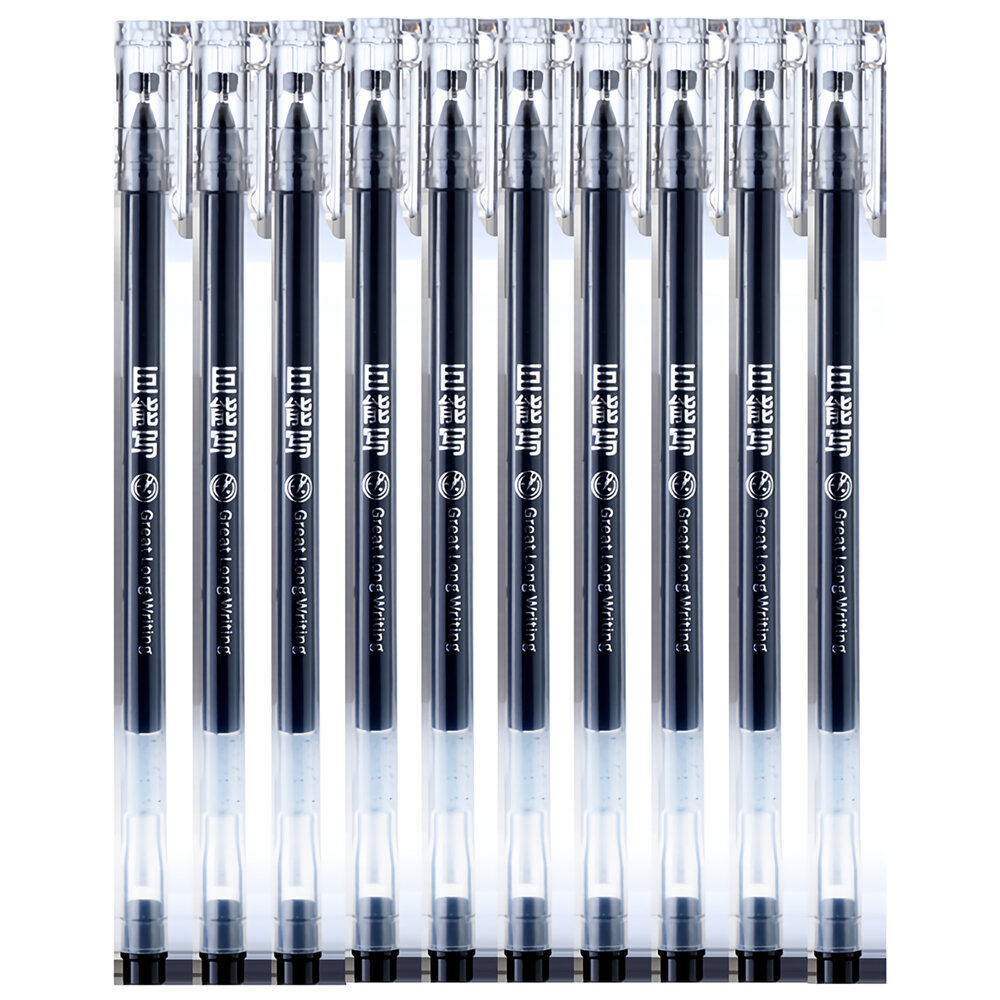 Resun RH5201H 12 stks Gel Pennen 0.5mm Sneldrogend Zakelijk Schrijven Tekenpennen Kantoor Schoolbeno