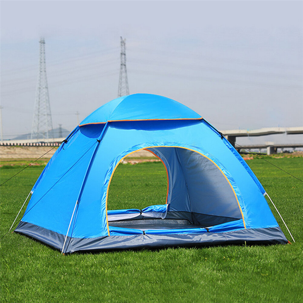Automatyczny namiot kempingowy namiot plażowy 2 osoby namiot Instant Pop Up Open Anti UV namioty markizowe Outdoor Sunshelter