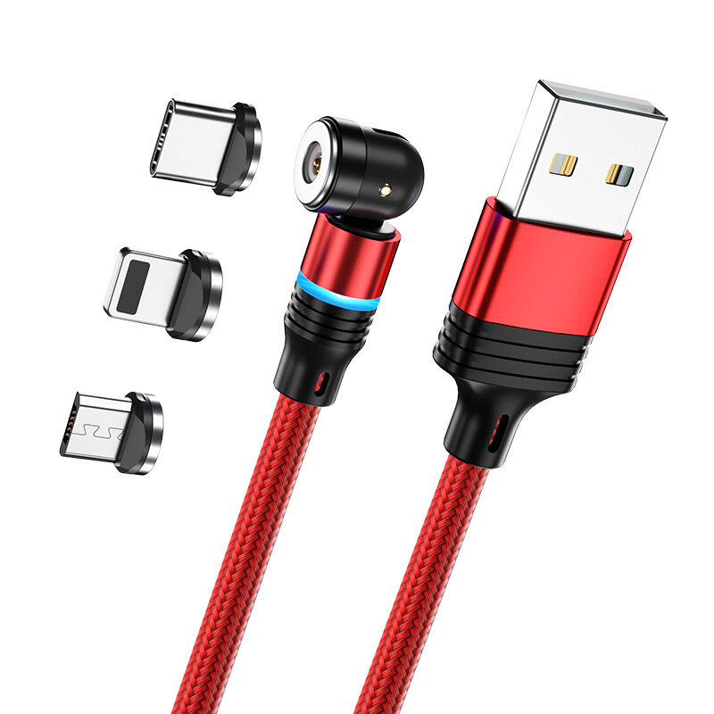 2.4A USB-A tot Type-C/Micro/iP oplaadkabel Copper Core Line 1M/2M lang voor iPhone 12 13 14 14Pro vo