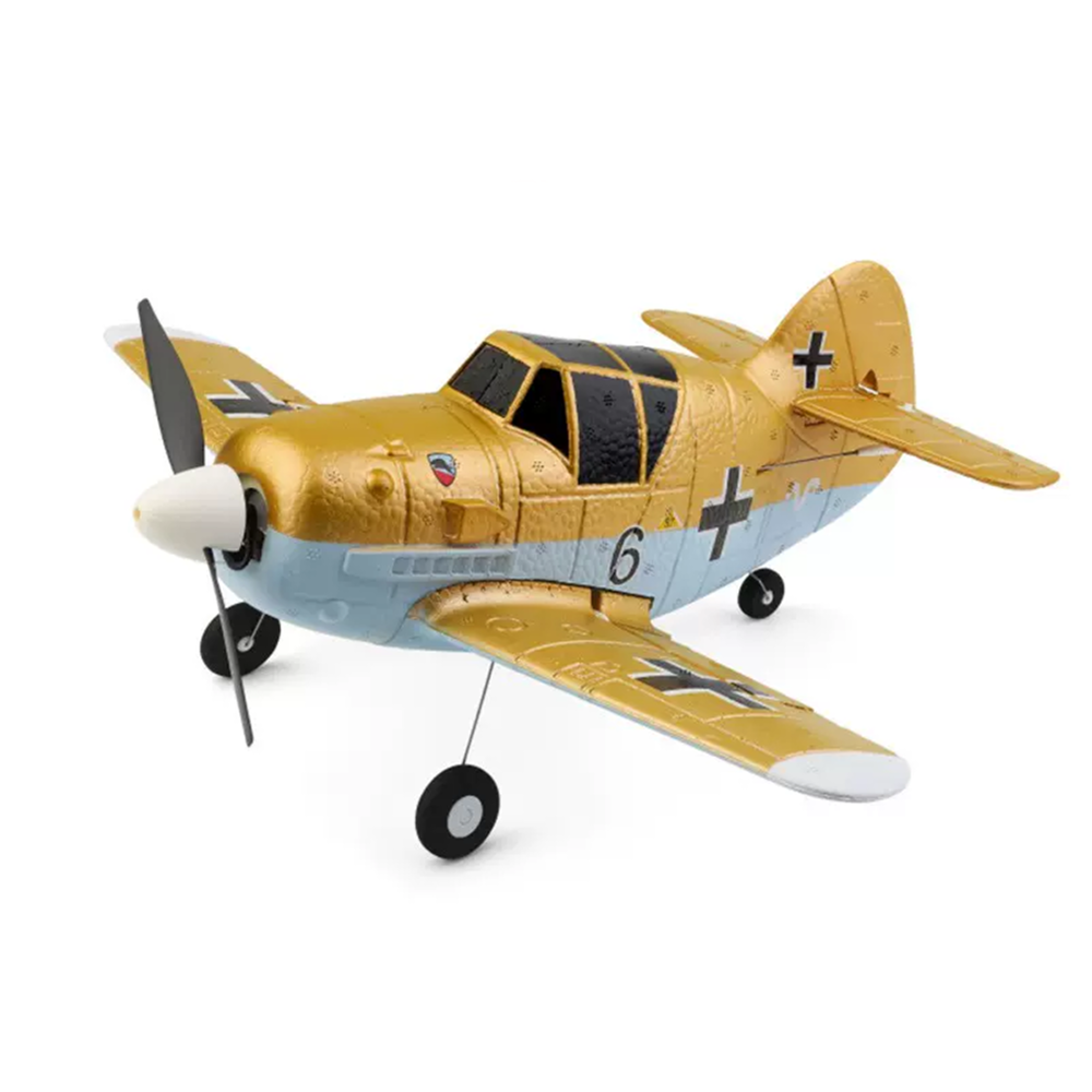 XK A250 BF-109 Fighter 350 mm spanwijdte 2.4G 4CH 3D/6G-systeem EPP RC-vliegtuig voor beginners RTF