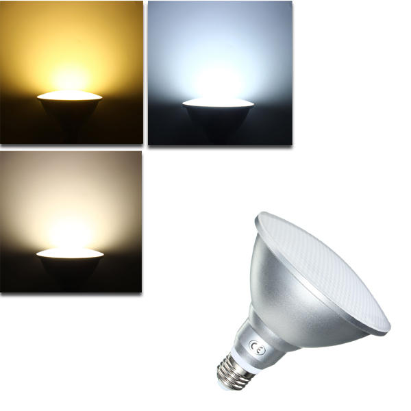 Dimbaar E27 15W 900Lm LED Spotlightt Bulb PAR38 IP65 Lamp Wit Warm Wit Natuurwit AC220V
