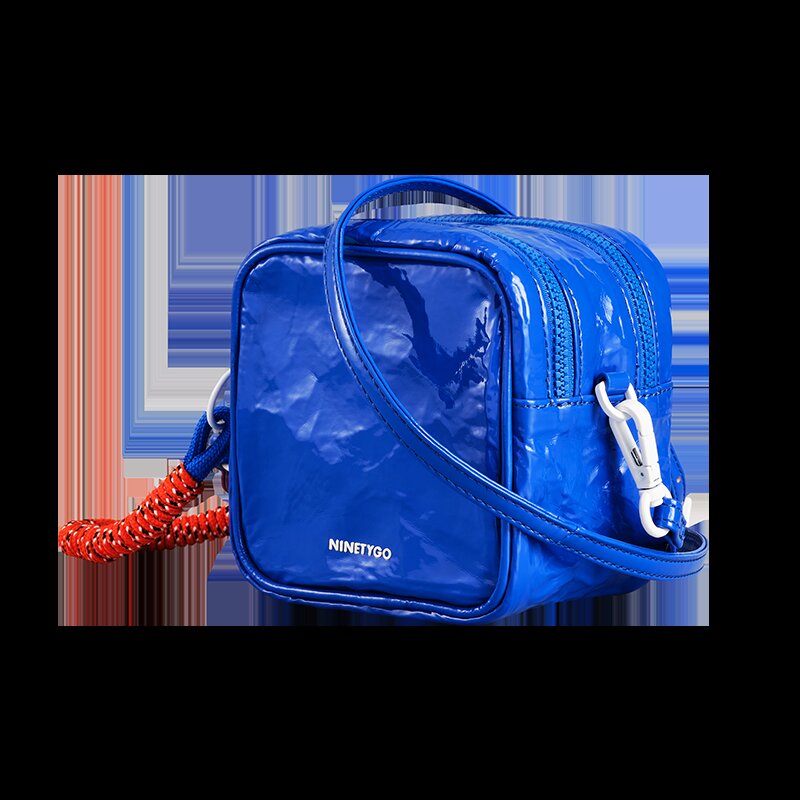

90FUN Leather Phone Bag Double Layer Waterproof Wallet Handbag Wash Bag Shoulder Bag Camping Travel From