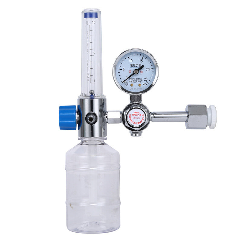 DY-C1 1-10L/min Oxygen Inhaler Buoy Oxygen Inhaler O? Bottle Pressure Gauge Oxygen Meter Humidificat